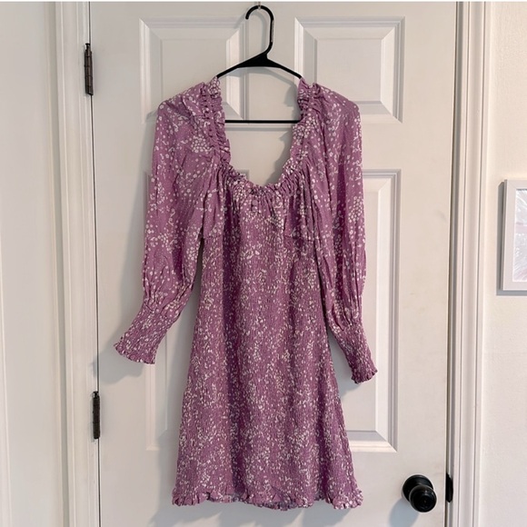 NWT Faithfull The Brand Gombardy Mini Dress in Stevie Floral size M - Picture 3 of 16